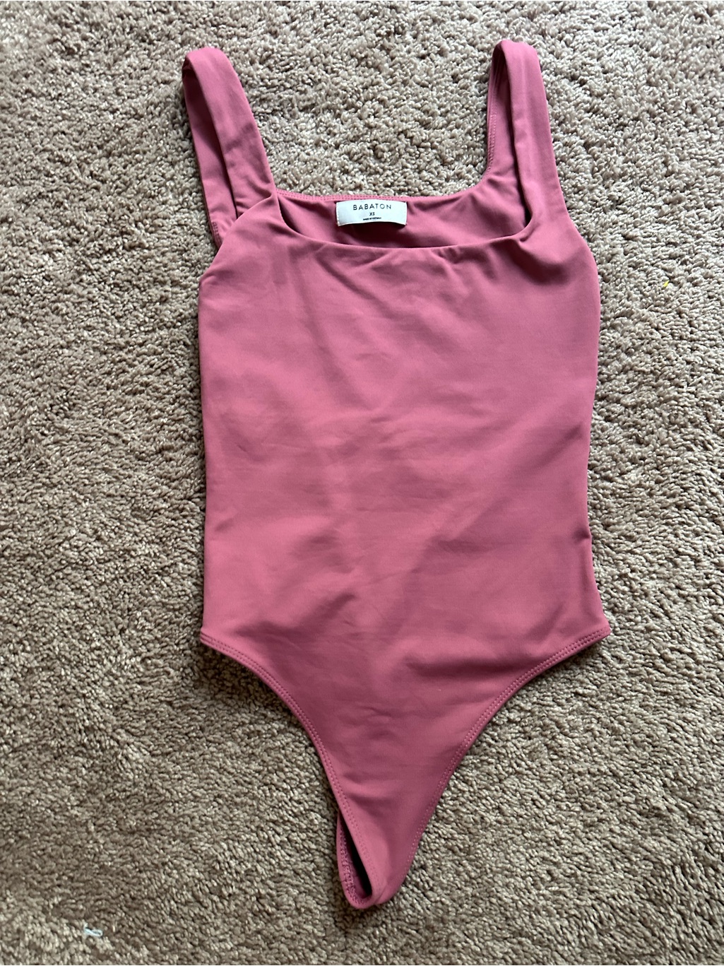 Babaton Dusty Rose Sleeveless Bodysuit